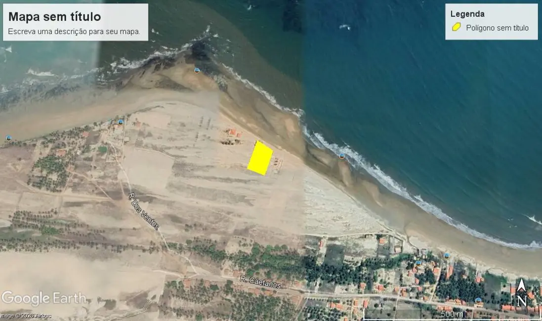 Foto 3 de Terreno / Lote à venda, 6000m2 em Amontada - CE