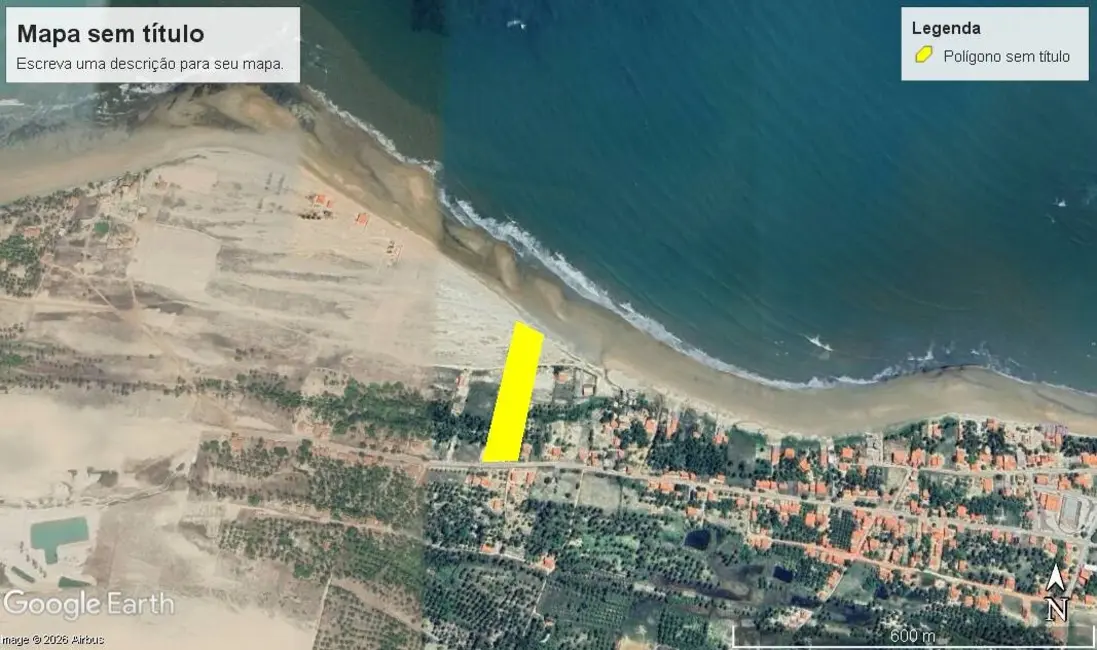 Foto 4 de Terreno / Lote à venda, 14000m2 em Amontada - CE
