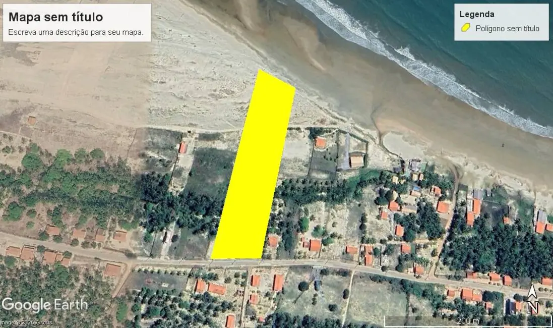 Foto 1 de Terreno / Lote à venda, 14000m2 em Amontada - CE