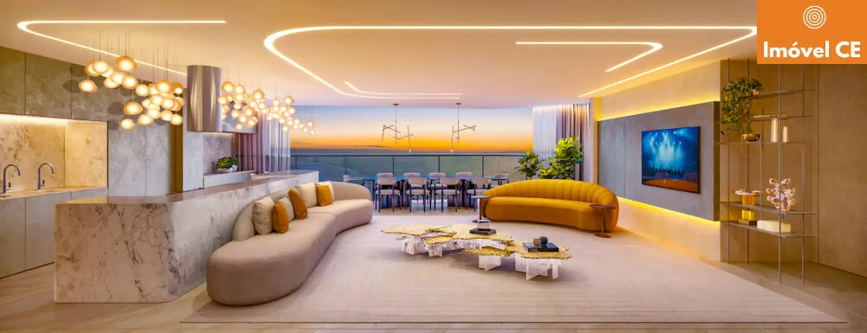 Foto 9 de Apartamento com 4 quartos à venda, 223m2 em Meireles, Fortaleza - CE