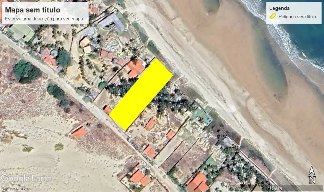 Foto 3 de Terreno / Lote à venda, 1700m2 em Aracati - CE