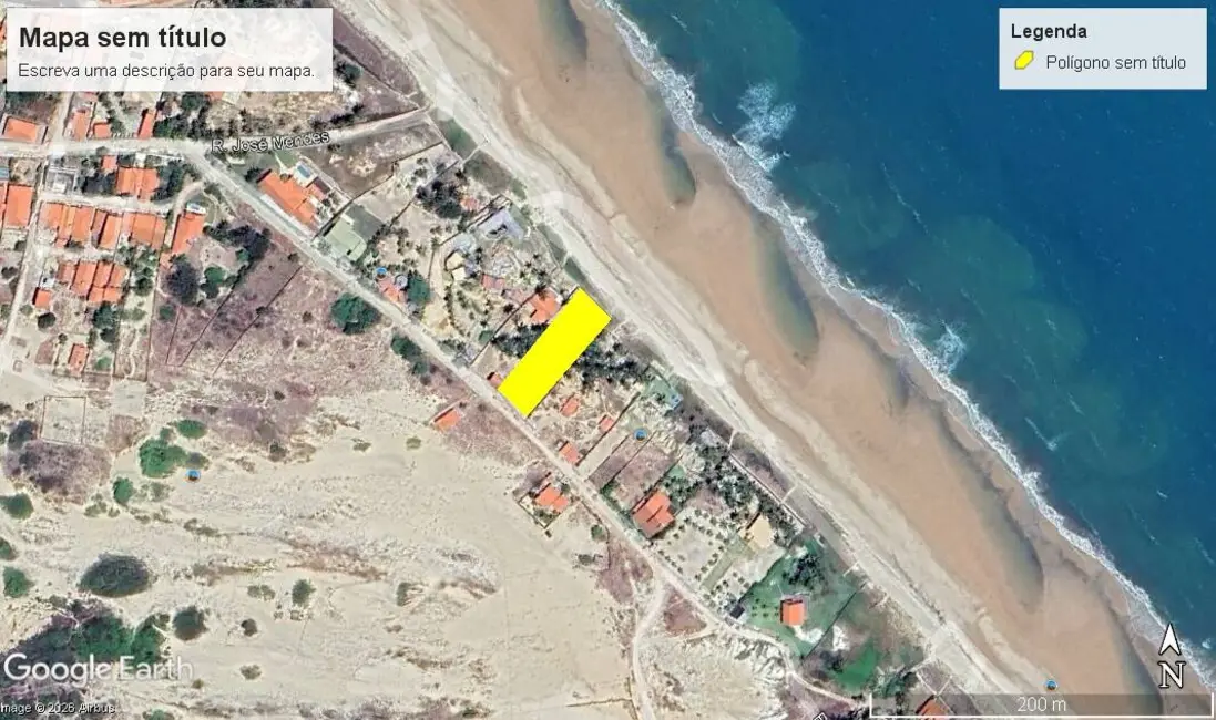 Foto 4 de Terreno / Lote à venda, 1700m2 em Aracati - CE
