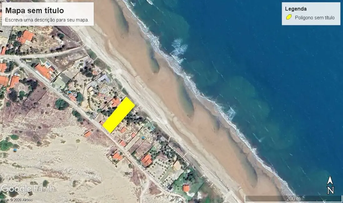 Foto 5 de Terreno / Lote à venda, 1700m2 em Aracati - CE