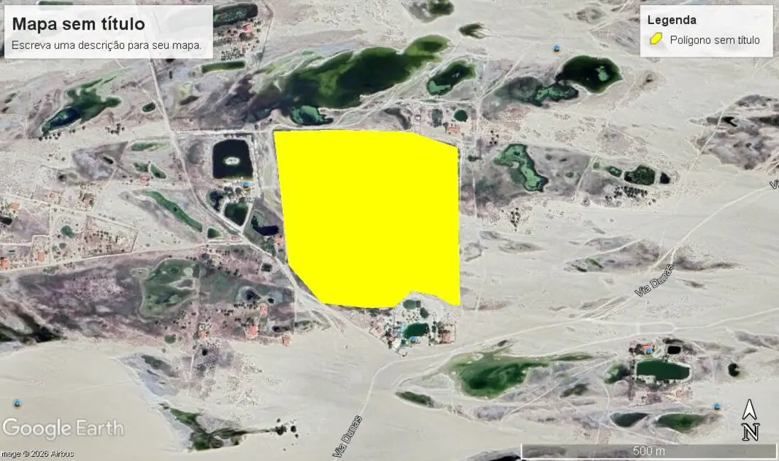 Foto 3 de Terreno / Lote à venda, 11m2 em Canoa Quebrada, Aracati - CE