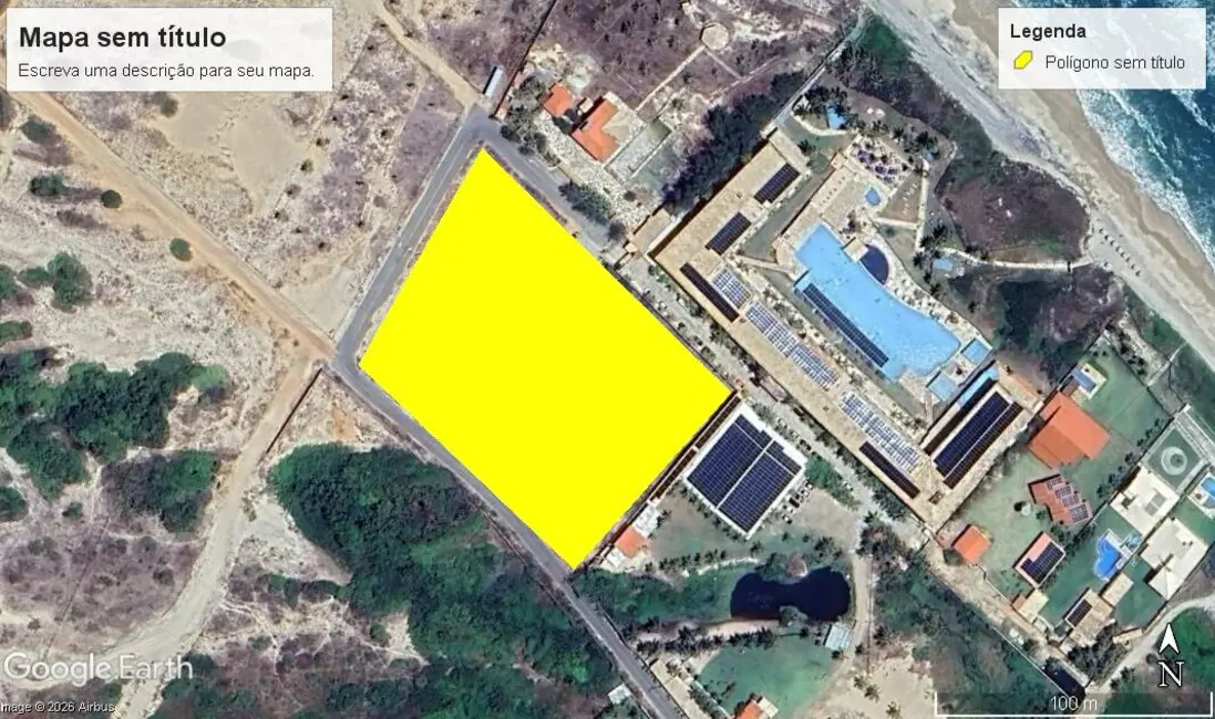 Foto 2 de Terreno / Lote à venda, 10000m2 em Beberibe - CE