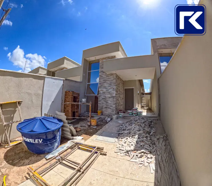 Foto 2 de Casa com 3 quartos à venda, 90m2 em Luzardo Viana, Maracanau - CE