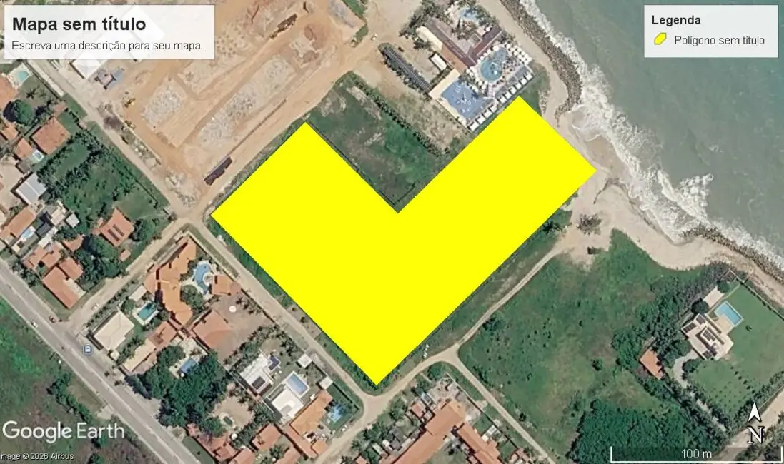 Foto 2 de Terreno / Lote à venda, 18700m2 em Tabuba, Caucaia - CE
