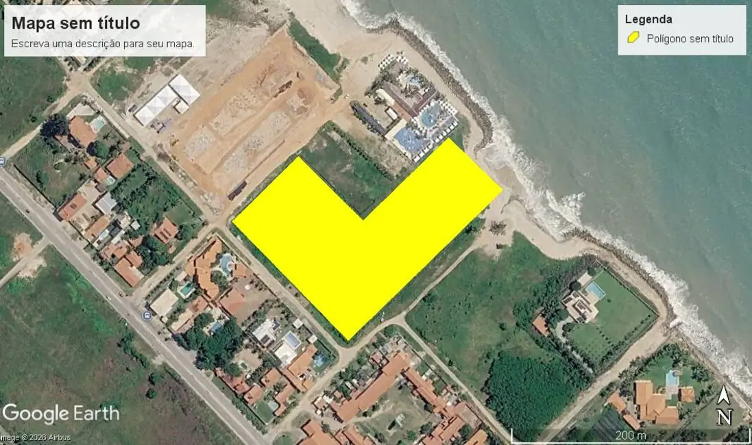 Foto 3 de Terreno / Lote à venda, 18700m2 em Tabuba, Caucaia - CE