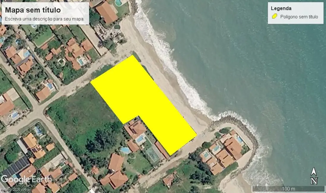 Foto 2 de Terreno / Lote à venda, 13619m2 em Tabuba, Caucaia - CE