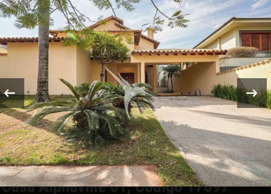 Foto 1 de Casa de Condomínio com 3 quartos à venda e para alugar, 613m2 em Alphaville Residencial Um, Barueri - SP