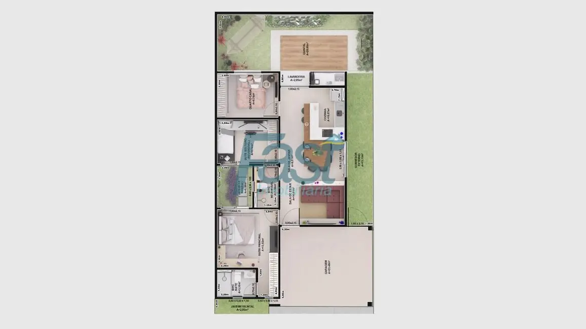 Foto 9 de Casa de Condomínio com 3 quartos à venda, 153m2 em Primeiro de Março, Cuiaba - MT