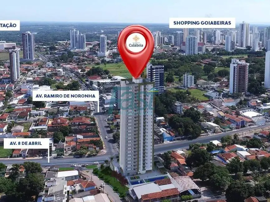 Foto 2 de Apartamento com 3 quartos à venda, 77m2 em Cuiaba - MT