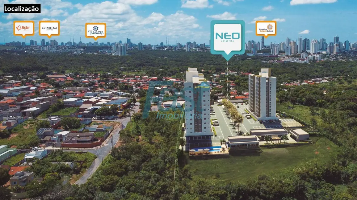 Foto 3 de Apartamento com 3 quartos à venda, 65m2 em Santa Rosa, Cuiaba - MT