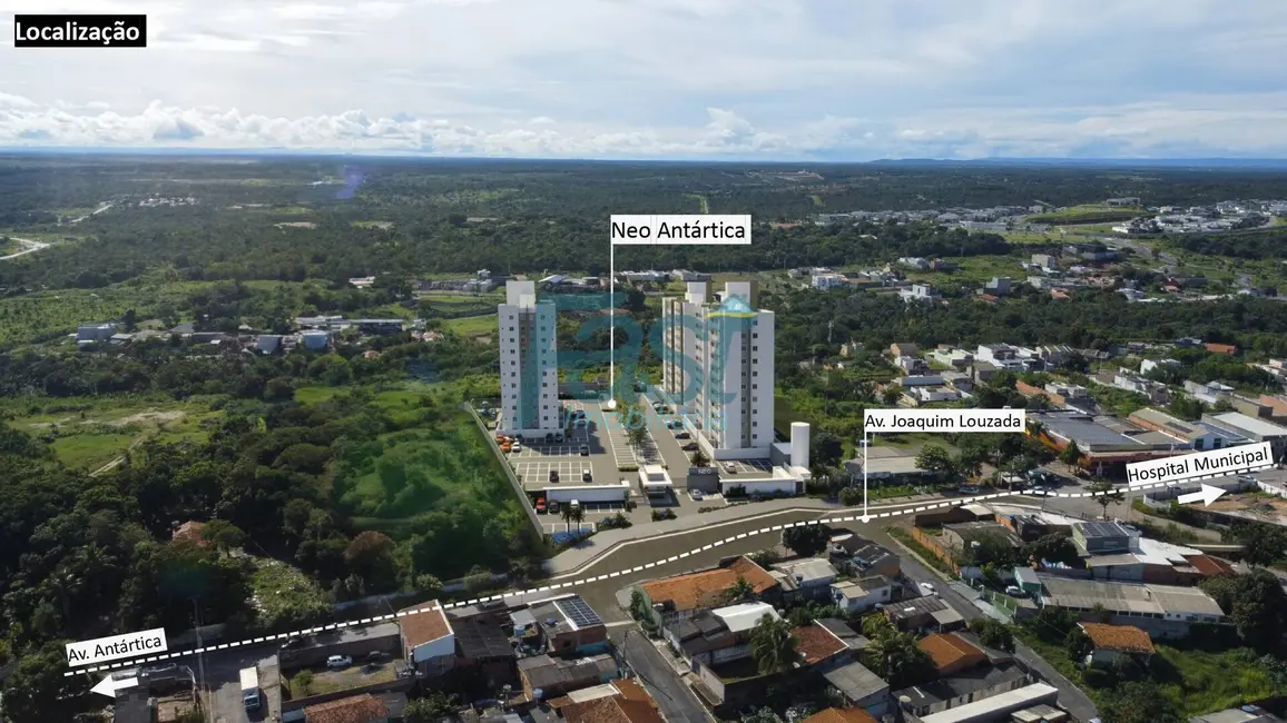 Foto 4 de Apartamento com 3 quartos à venda, 65m2 em Santa Rosa, Cuiaba - MT