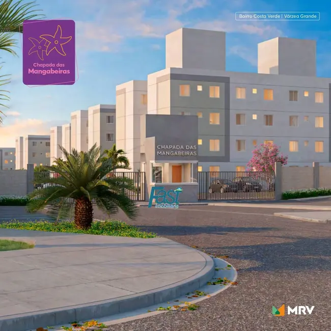 Foto 1 de Apartamento com 2 quartos à venda, 40m2 em Centro-Sul, Varzea Grande - MT