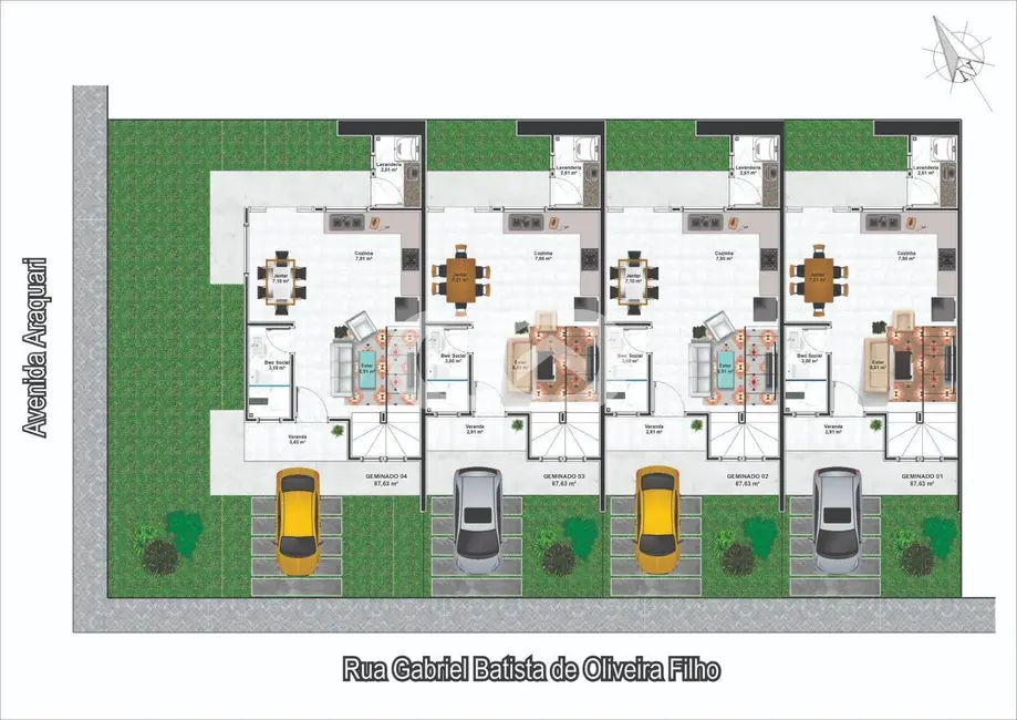 Foto 5 de Casa com 3 quartos à venda em Balneario Barra Do Sul - SC