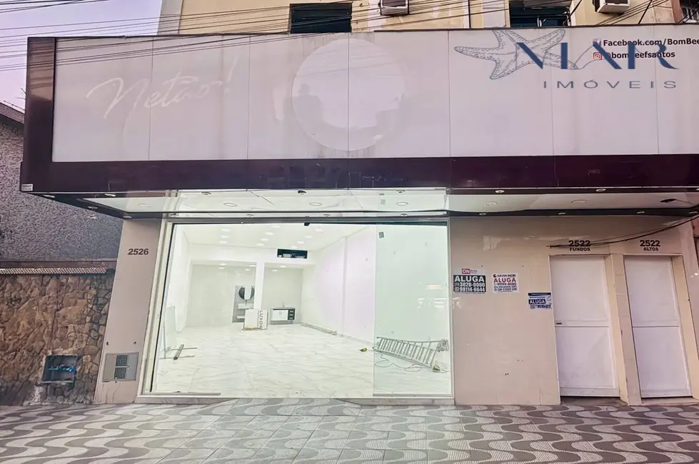 Foto 3 de Sala Comercial para alugar, 100m2 em Embaré, Santos - SP