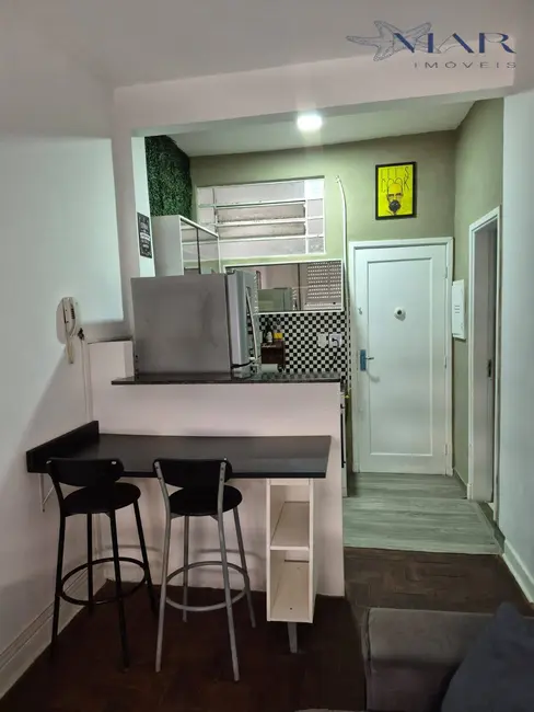 Apartamento com 1 quarto para alugar, 33m2 em Boqueirão, Santos - SP - imagem 4 Foto 4 de Apartamento com 1 quarto para alugar, 33m2 em Boqueirão, Santos - SP