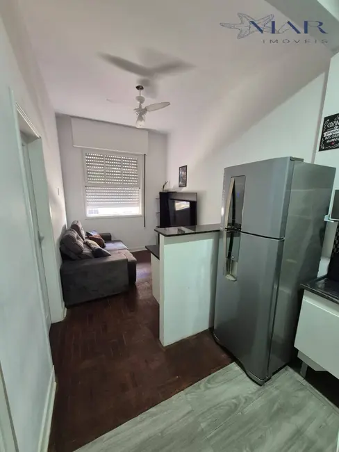 Apartamento com 1 quarto para alugar, 33m2 em Boqueirão, Santos - SP - imagem 2 Foto 2 de Apartamento com 1 quarto para alugar, 33m2 em Boqueirão, Santos - SP