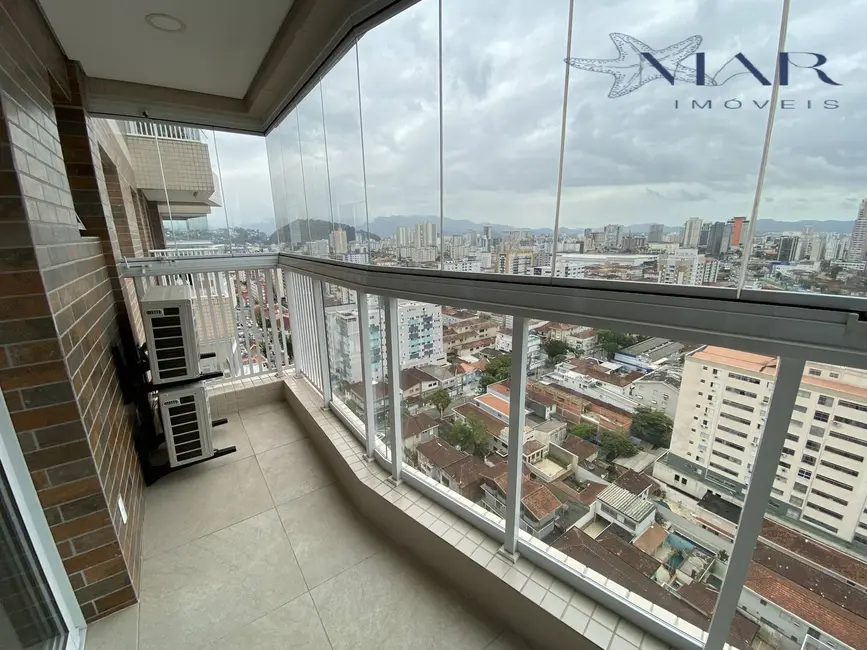 Foto 3 de Apartamento com 1 quarto para alugar, 44m2 em Campo Grande, Santos - SP