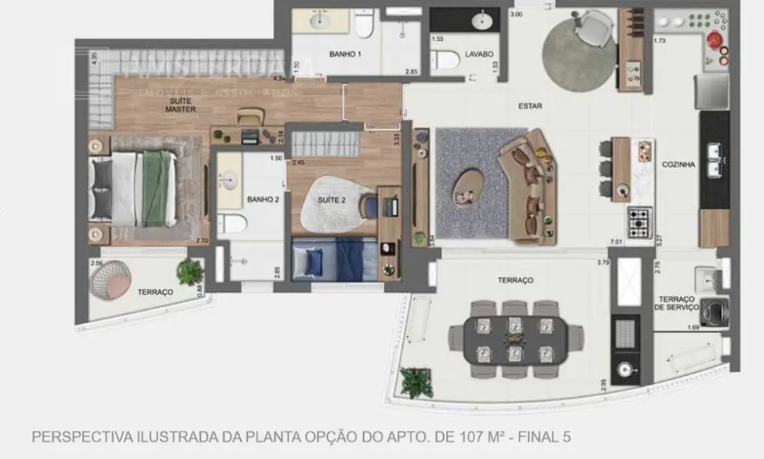 Foto 1 de Apartamento com 3 quartos à venda, 108m2 em São Paulo - SP