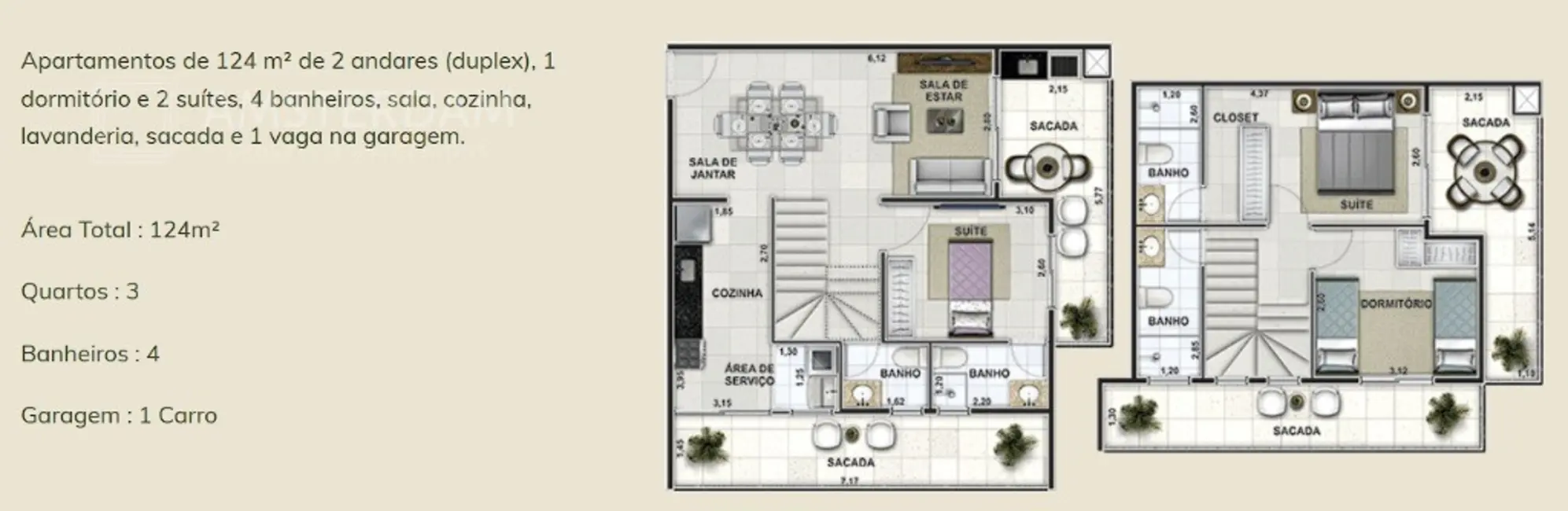 Foto 2 de Apartamento com 2 quartos à venda, 70m2 em Centro, Bertioga - SP