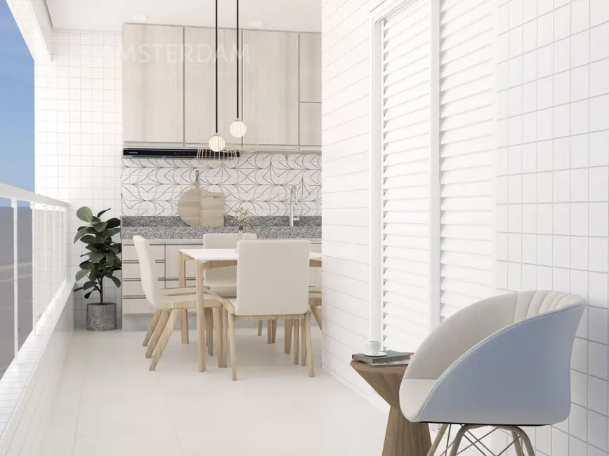 Foto 6 de Apartamento com 3 quartos à venda, 102m2 em Centro, Mongagua - SP