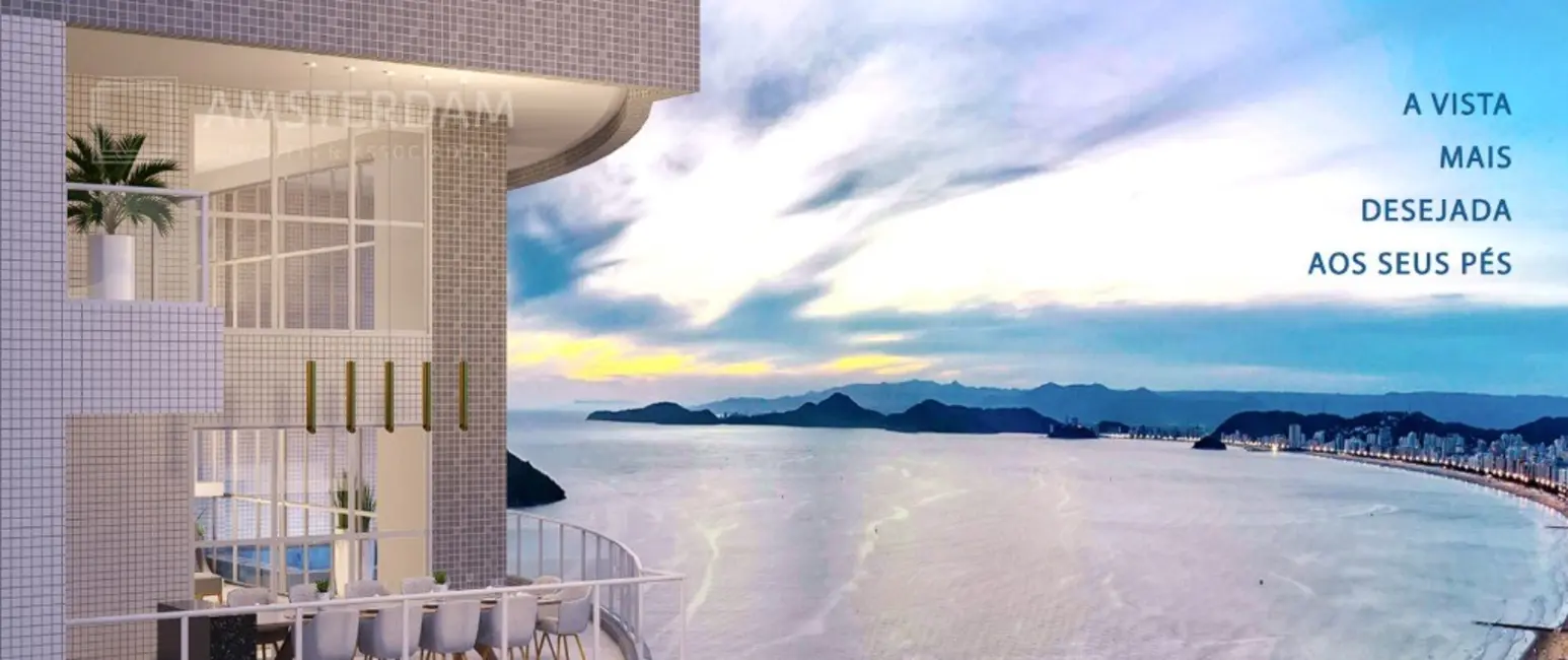 Foto 4 de Apartamento com 3 quartos à venda, 226m2 em Ponta da Praia, Santos - SP
