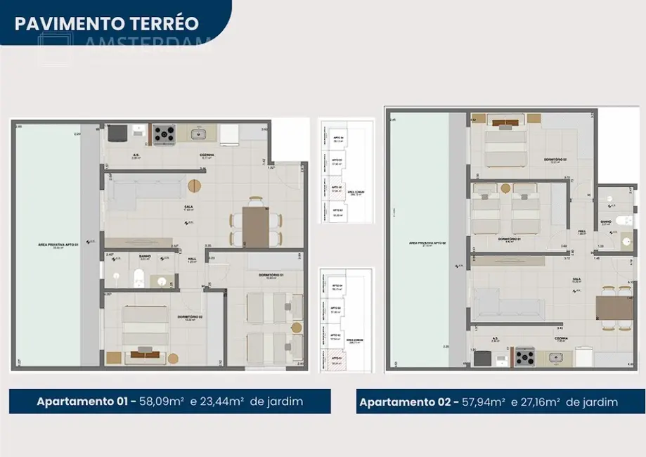 Foto 6 de Apartamento com 2 quartos à venda, 57m2 em Bertioga - SP