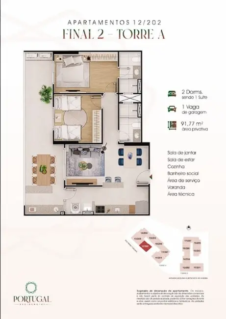 Foto 7 de Apartamento com 2 quartos à venda, 85m2 em Praia Grande - SP