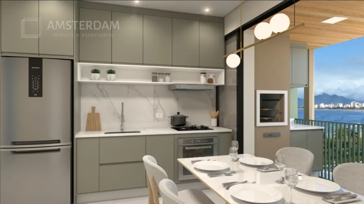 Foto 8 de Apartamento com 3 quartos à venda, 119m2 em Centro, Caraguatatuba - SP