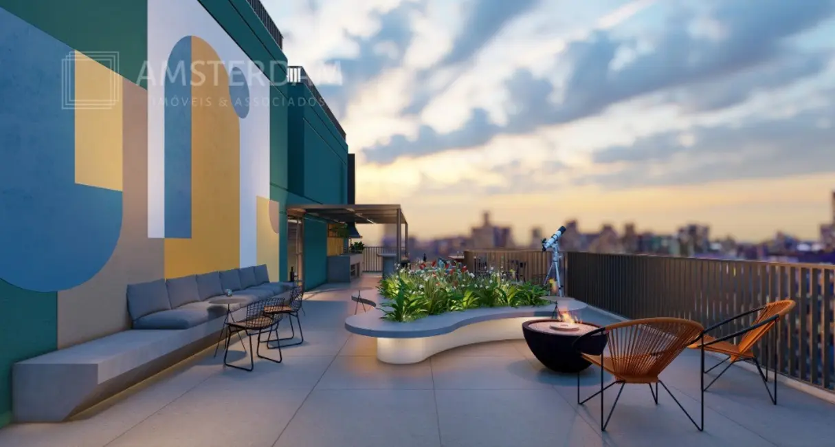 Foto 3 de Apartamento com 1 quarto à venda, 24m2 em Campo Belo, São Paulo - SP