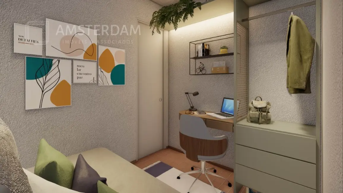 Apartamento com 1 quarto à venda, 24m2 em Vila Clementino, São Paulo - SP - imagem 5 Foto 5 de Apartamento com 1 quarto à venda, 24m2 em Vila Clementino, São Paulo - SP