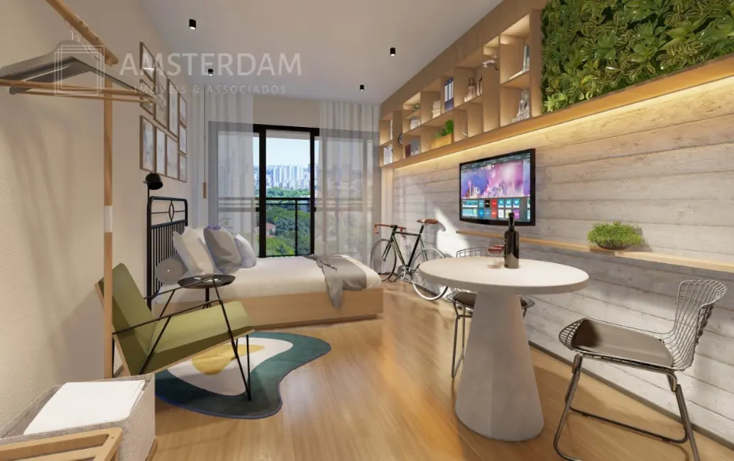 Apartamento com 1 quarto à venda, 24m2 em Vila Clementino, São Paulo - SP - imagem 8 Foto 8 de Apartamento com 1 quarto à venda, 24m2 em Vila Clementino, São Paulo - SP