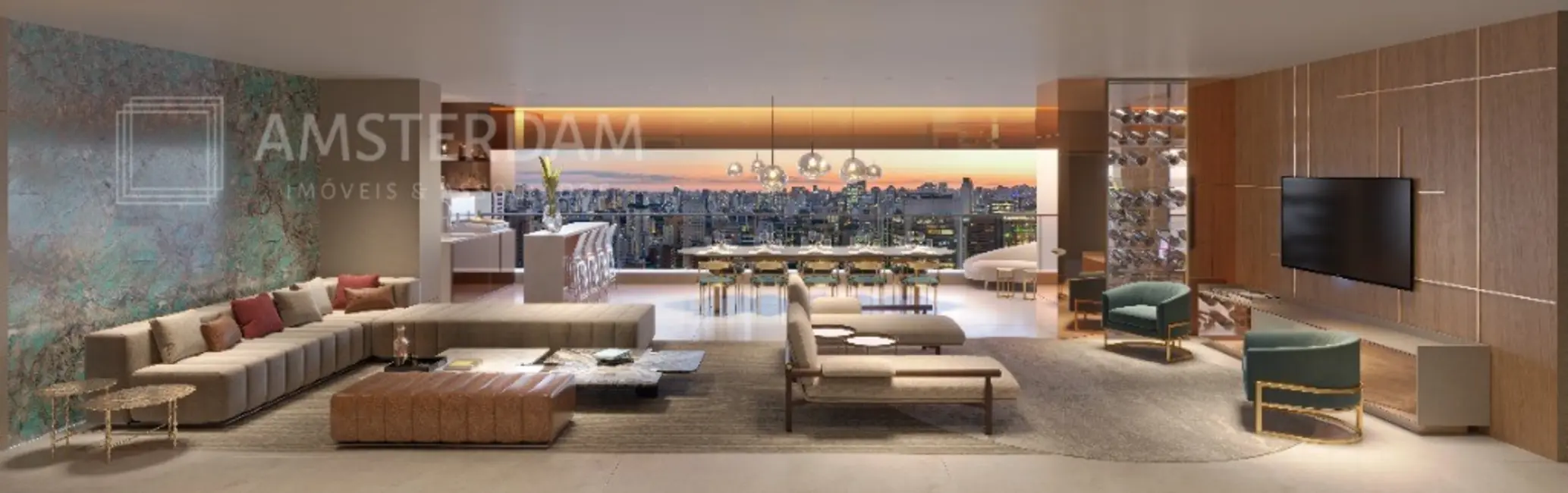 Foto 2 de Apartamento com 4 quartos à venda, 174m2 em Pinheiros, São Paulo - SP