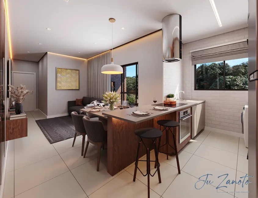 Apartamento com 2 quartos à venda, 59m2 em Matinhos - PR - imagem 4 Foto 4 de Apartamento com 2 quartos à venda, 59m2 em Matinhos - PR