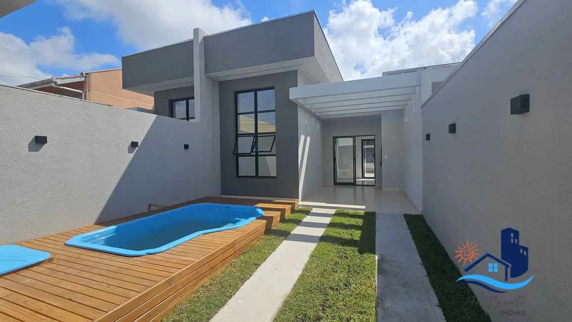 Foto 1 de Casa com 3 quartos à venda, 75m2 em Matinhos - PR