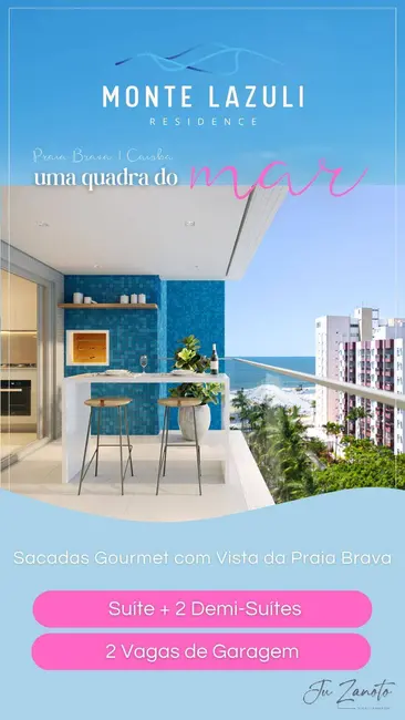Apartamento com 2 quartos à venda, 81m2 em Matinhos - PR - imagem 2 Foto 2 de Apartamento com 2 quartos à venda, 81m2 em Matinhos - PR