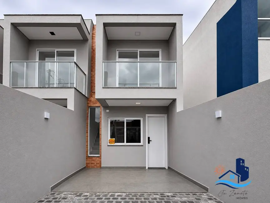 Sobrado com 3 quartos à venda, 80m2 em Matinhos - PR - imagem 1 Foto 1 de Sobrado com 3 quartos à venda, 80m2 em Matinhos - PR