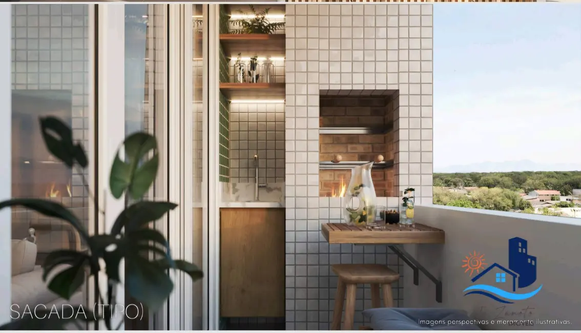 Apartamento com 3 quartos à venda, 140m2 em Matinhos - PR - imagem 9 Foto 9 de Apartamento com 3 quartos à venda, 140m2 em Matinhos - PR