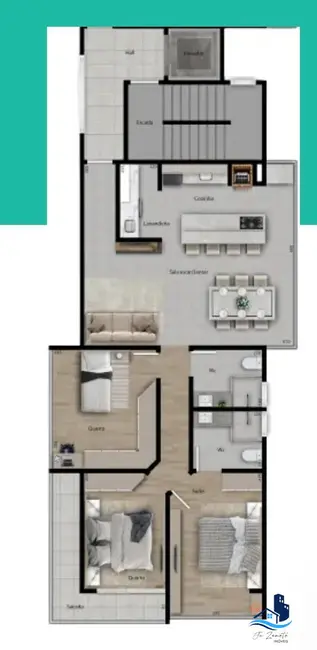 Foto 7 de Apartamento com 3 quartos à venda, 98m2 em Centro, Guaratuba - PR