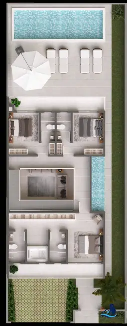 Foto 2 de Sobrado com 3 quartos à venda, 345m2 em Matinhos - PR