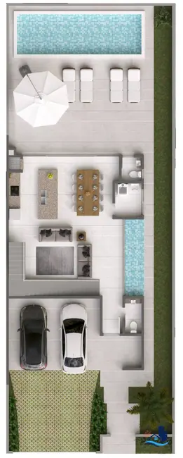 Foto 5 de Sobrado com 3 quartos à venda, 345m2 em Matinhos - PR