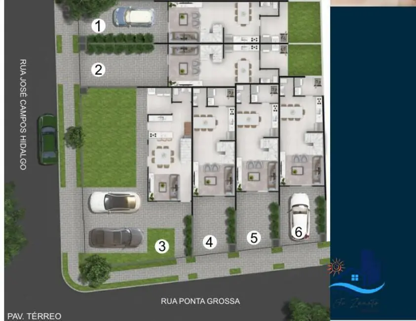 Foto 7 de Sobrado com 2 quartos à venda, 81m2 em Matinhos - PR