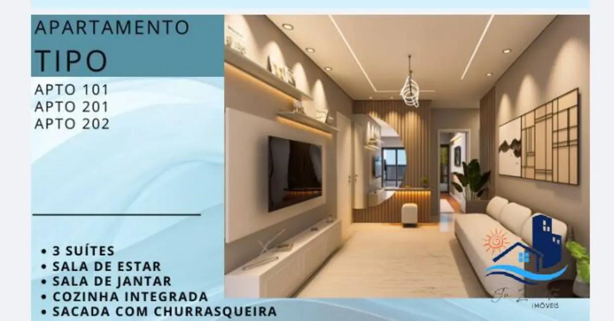 Foto 8 de Apartamento com 3 quartos à venda, 111m2 em Matinhos - PR