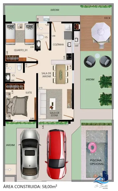 Foto 5 de Casa com 2 quartos à venda, 128m2 em Pontal Do Parana - PR