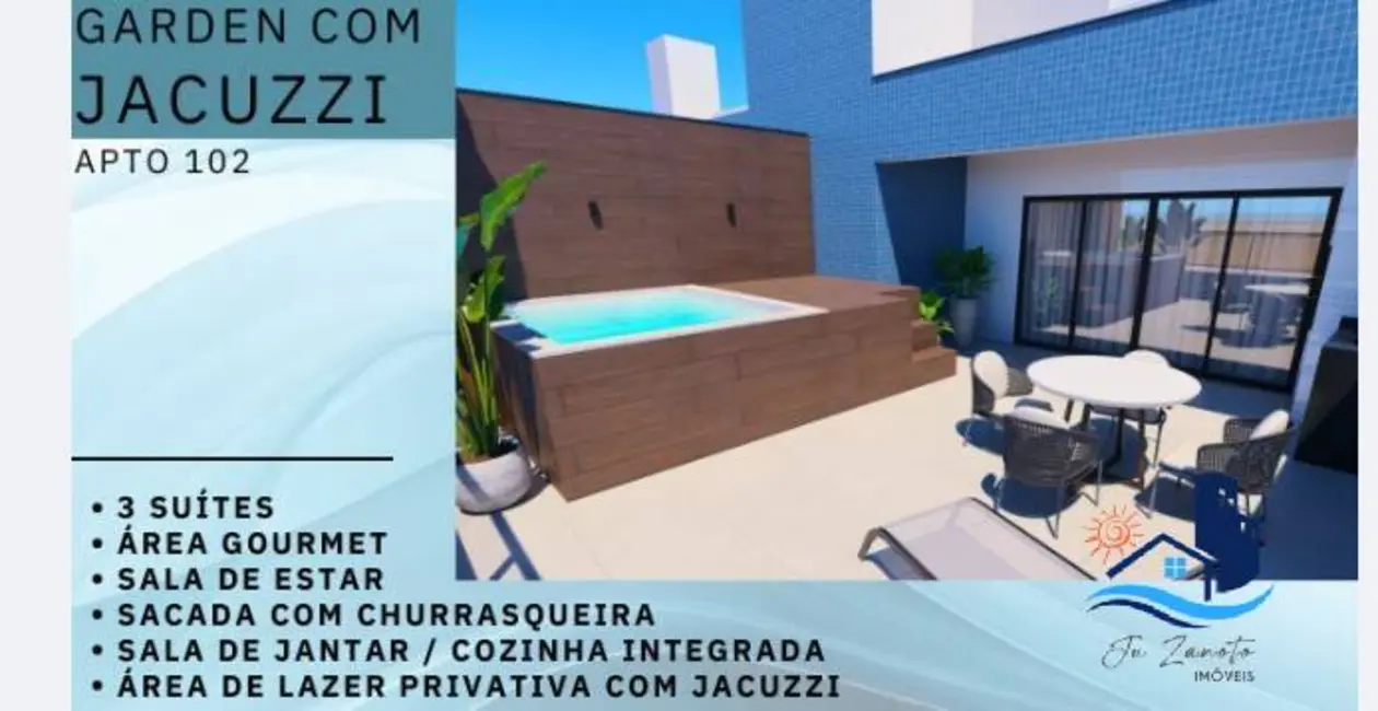 Foto 8 de Apartamento com 3 quartos à venda, 112m2 em Matinhos - PR