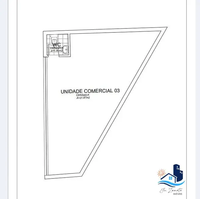 Foto 5 de Loft / Flat à venda, 37m2 em Centro, Matinhos - PR