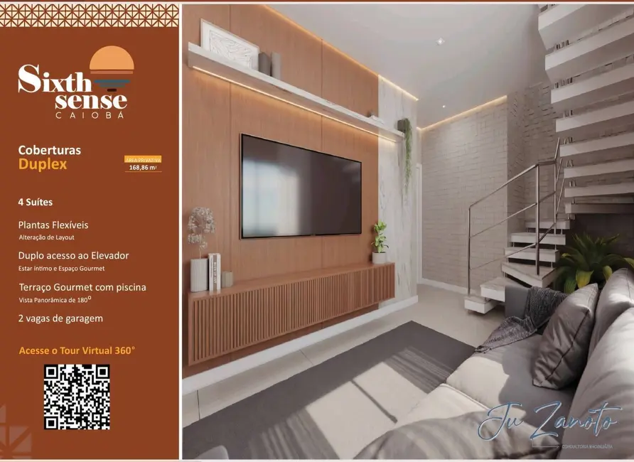 Foto 9 de Apartamento com 3 quartos à venda, 119m2 em Matinhos - PR