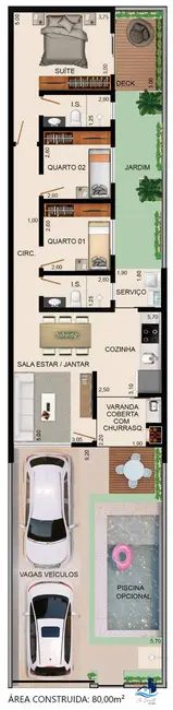 Foto 5 de Casa com 3 quartos à venda, 156m2 em Pontal Do Parana - PR